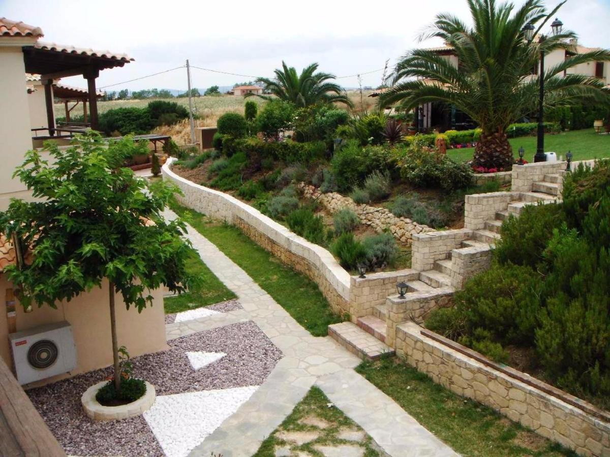 Porto Thea Alexandra Shared Pool Villa, 아피토스 외부 사진