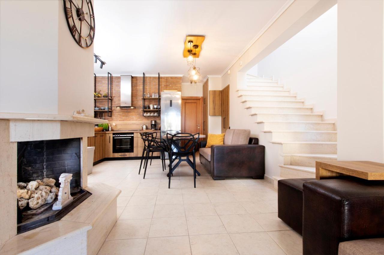 Porto Thea Alexandra Shared Pool Villa, 아피토스 외부 사진
